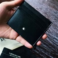 Preziosi Sangiorgi Porta carte di credito Uomo Montblanc Meisterstuck Pelle